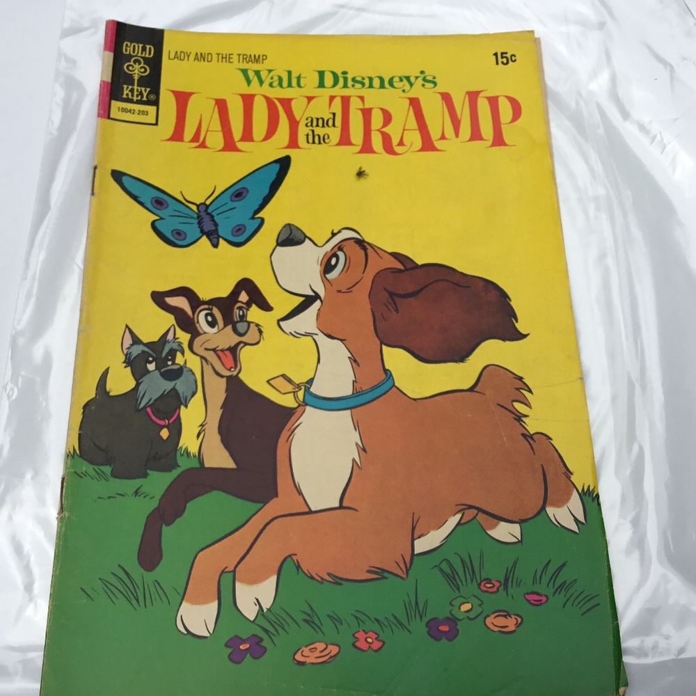 Lady and the Tramp Bronze Age Comic #2 1973